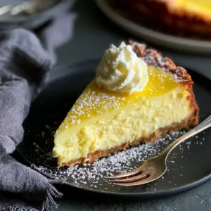 Cremiger Käsekuchen ohne Boden: Das einfache Rezept für deinen Dessert-Hit!