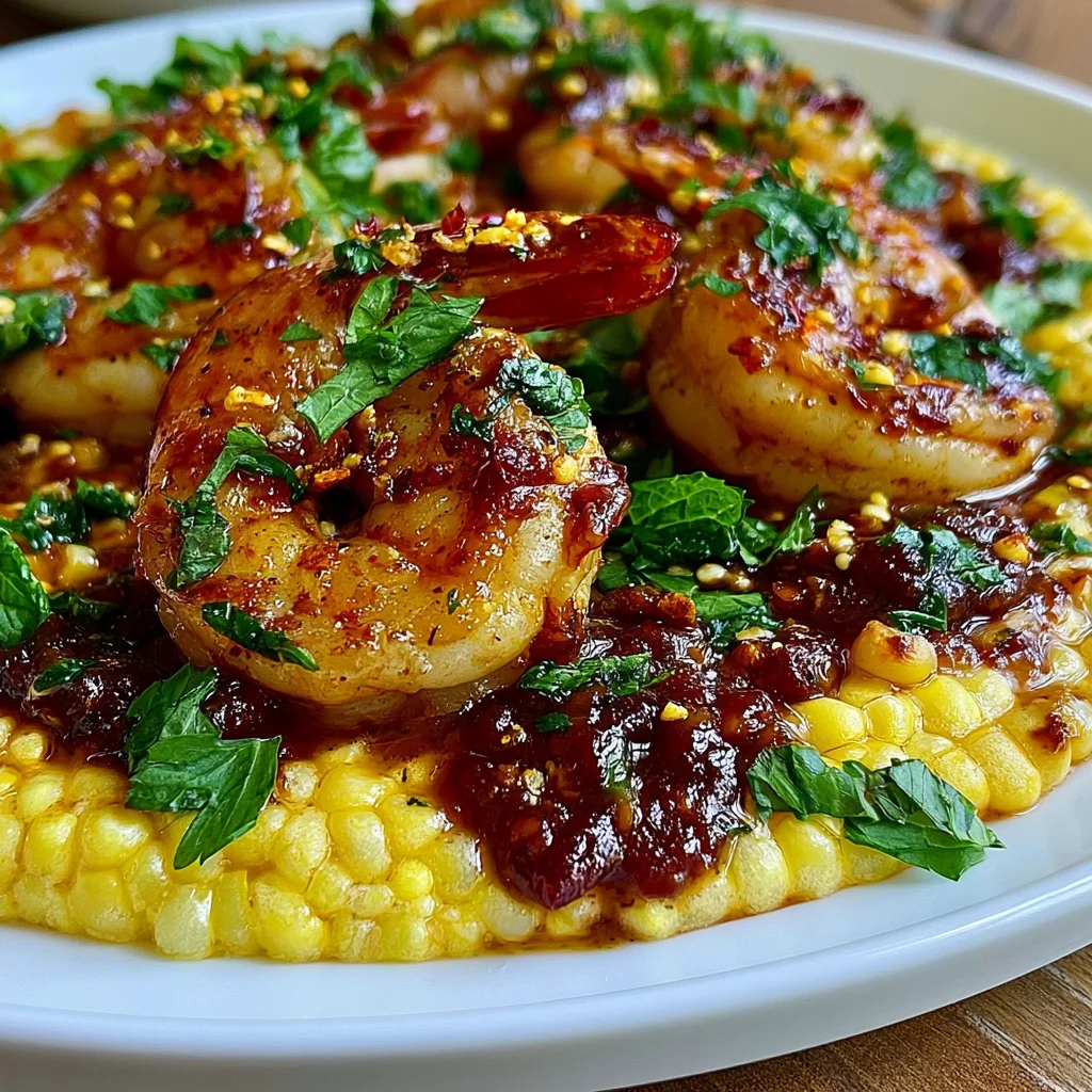 Garnelen und cremiger Mais: Das einfache Rezept für ein köstliches Dinner!