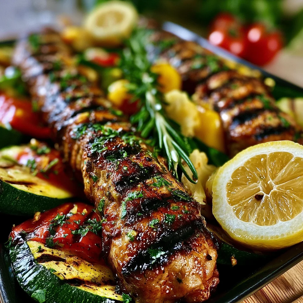 Griechisches Grillrezept: So zauberst du mediterrane Aromen auf den Tisch!