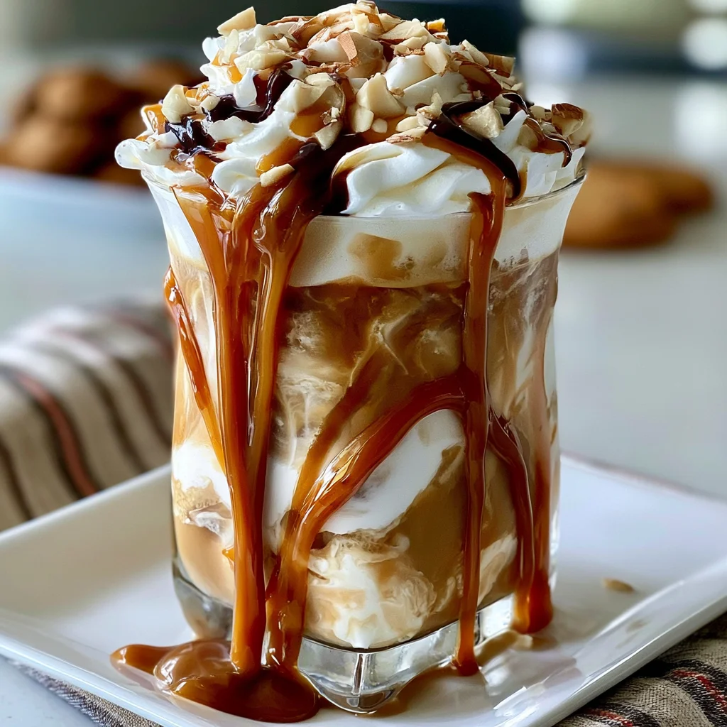 Karamell-Mandelmilch-Eiskaffee: Das perfekte Rezept für heiße Tage!