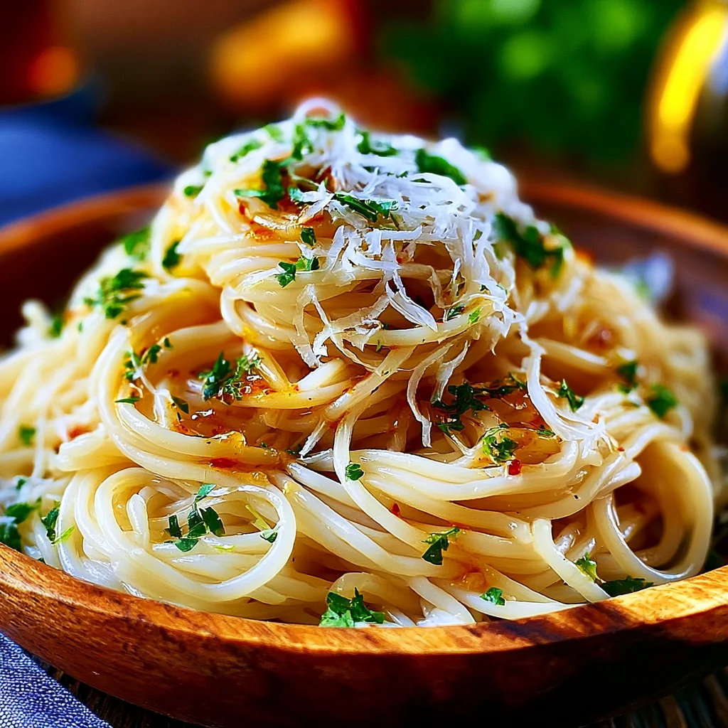 Köstliche Knoblauch-Parmesan-Nudeln: Das einfache Rezept für dein schnelles Abendessen!