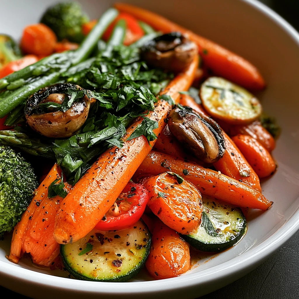 Köstliche vegetarische Gemüsepfanne: Einfaches Rezept für ein gesundes Abendessen!