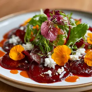 Köstliches Rote Bete Carpaccio Rezept – Ein Fest für den Gaumen!