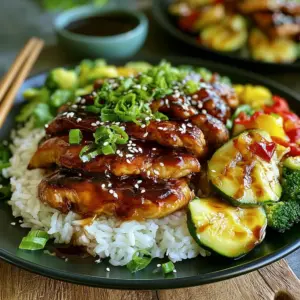 Köstliches Teriyaki-Rezept: Hähnchen mit Gemüse in nur 30 Minuten zubereitet!