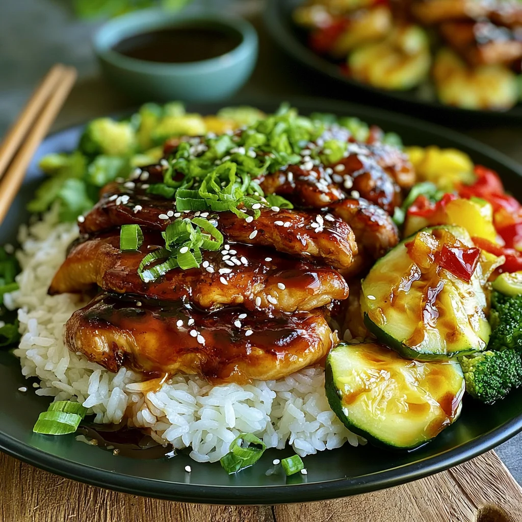 Köstliches Teriyaki-Rezept: Hähnchen mit Gemüse in nur 30 Minuten zubereitet!