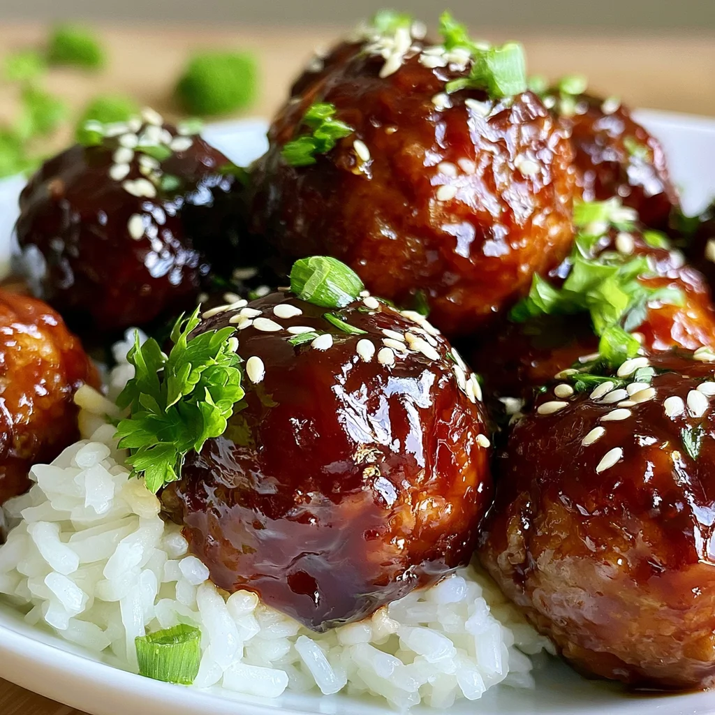 Saftige Hawaii-Teriyaki-Bällchen aus dem Slow Cooker: Das einfache Rezept für ein tropisches Geschmackserlebnis!