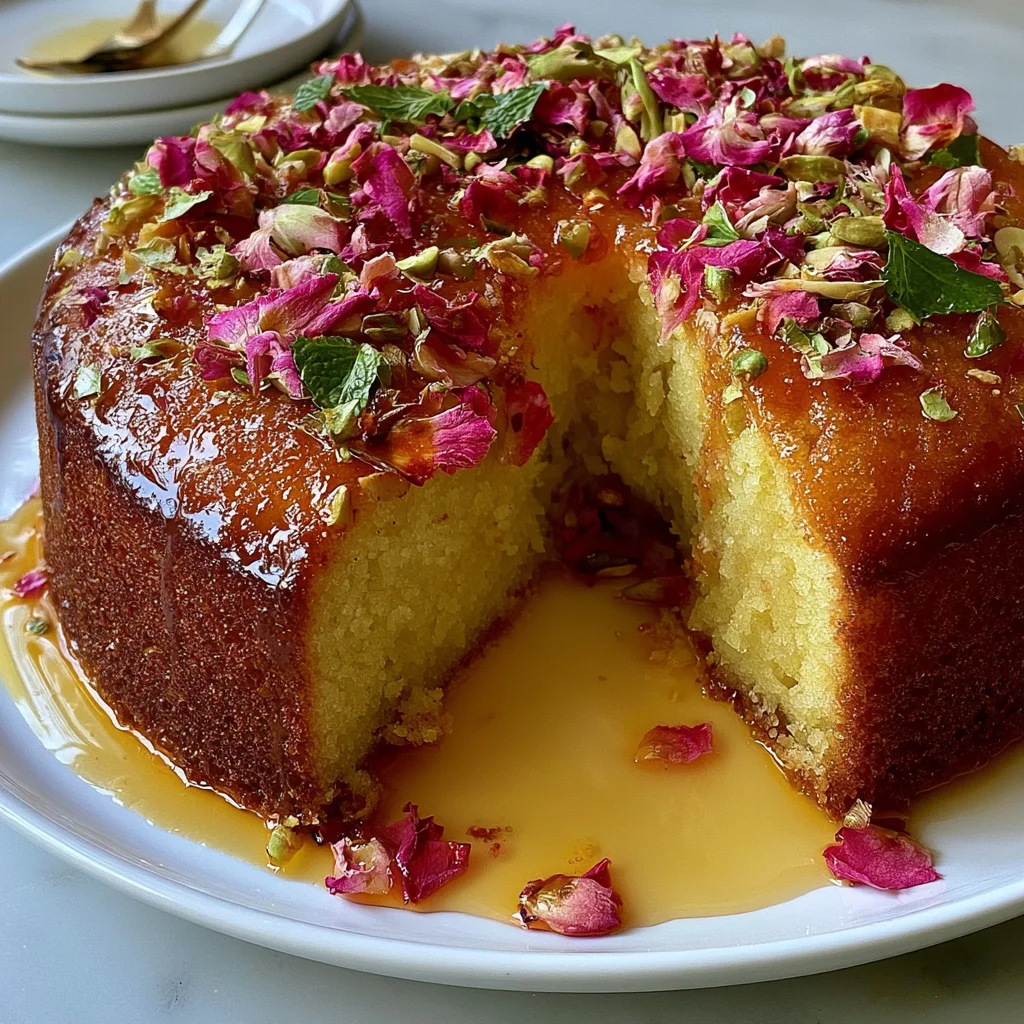 Verführerisches Rezept für den Persian Love Cake: Ein Stück Orient für deine Kaffeetafel!