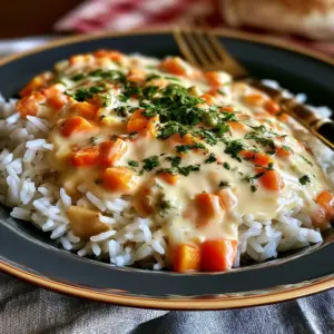 Cremiger Reis mit Gemüse-Frischkäse-Sauce: Schnelles Rezept für jeden Tag!