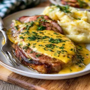 Kasseler in Honig-Senf-Sahne: Das einfache Rezept für ein unwiderstehliches Festessen!