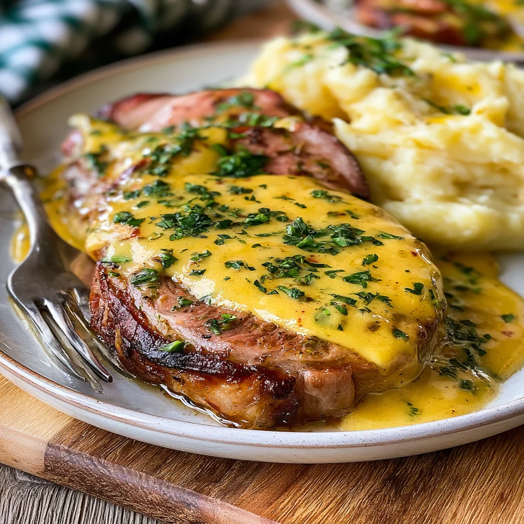 Kasseler in Honig-Senf-Sahne: Das einfache Rezept für ein unwiderstehliches Festessen!