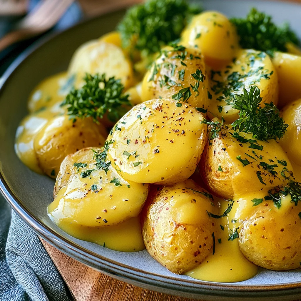 Köstliche Senfsauce mit Salzkartoffeln: Ein einfaches Rezept für jeden Tag!