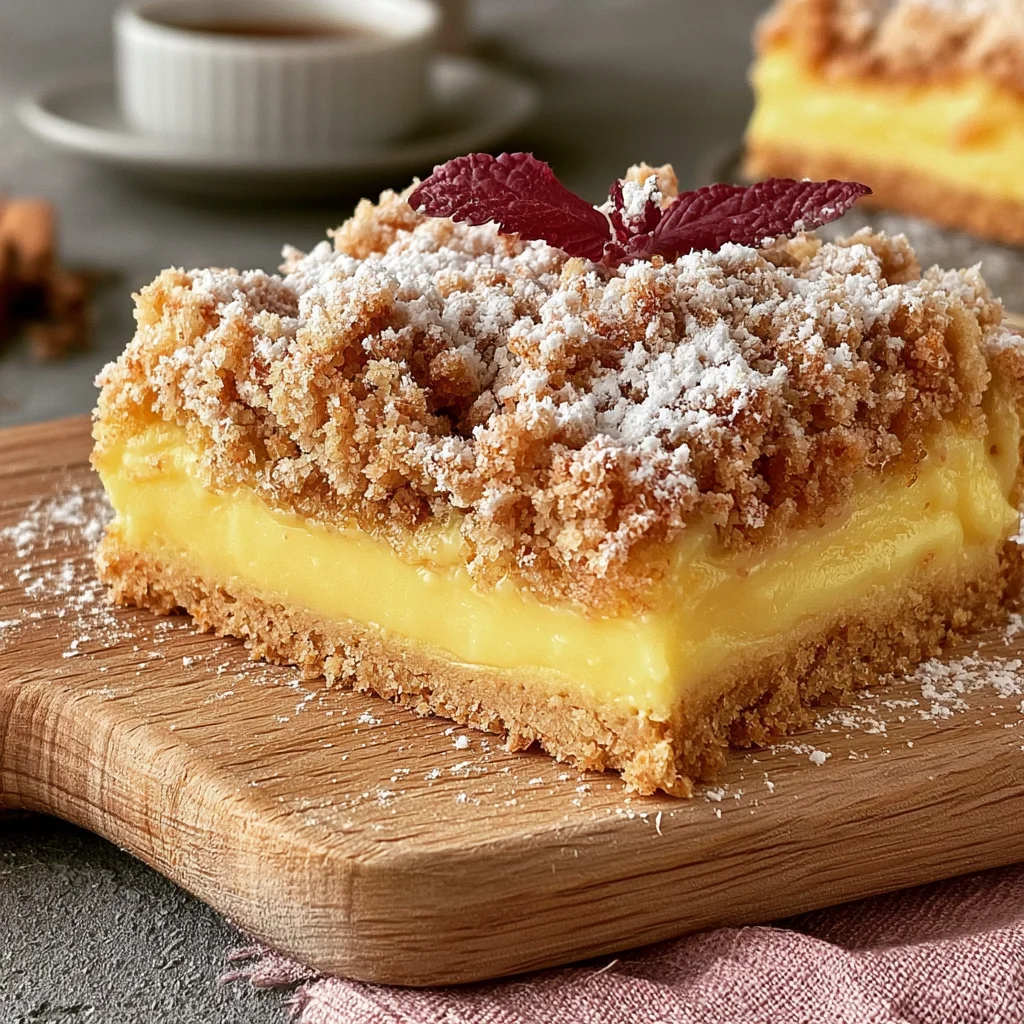 Köstlicher Streuselkuchen mit Pudding – Das einfache Rezept für dein Kaffeekränzchen!