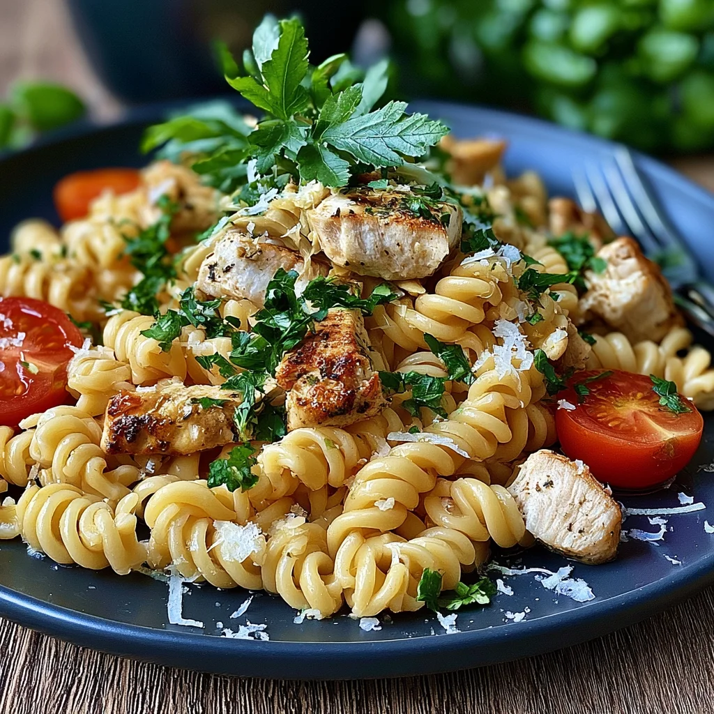 Schnelle Pasta mit Hähnchen: Das cremige Rezept für dein perfektes Abendessen!