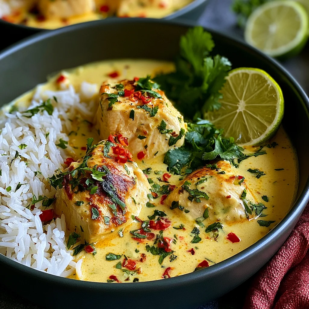 Zartes Hähnchen in Kokos-Limetten-Sauce: Das einfache Rezept für ein Geschmackserlebnis!